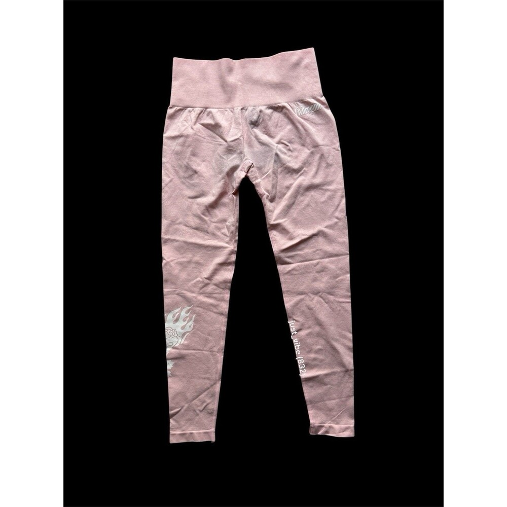 Civil Regime Blush Pink Kelly Seamless Scrunch Leggings Women’s Medium NWT